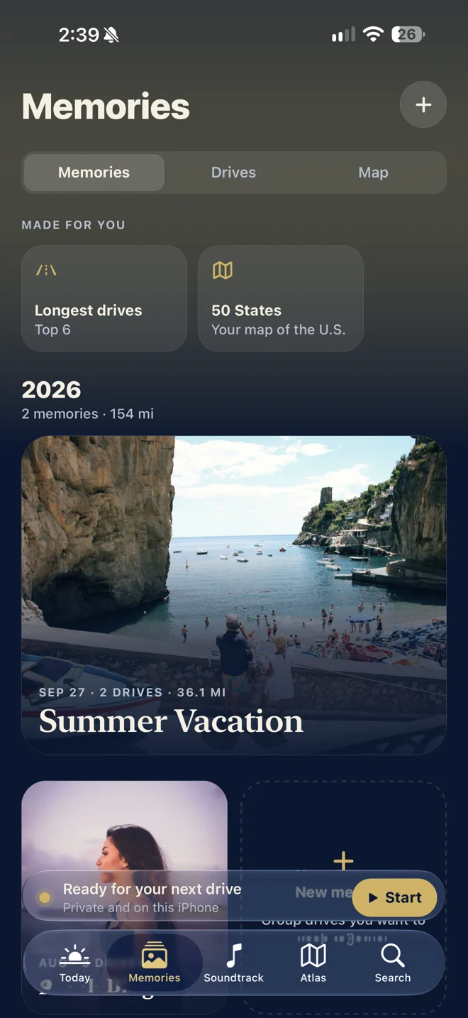 JourneyDeck 4.0 Memories with photos
